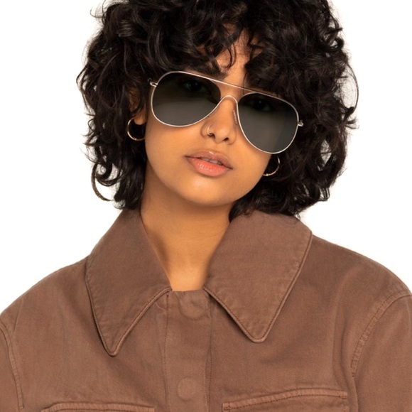 Matt & Nat Sunglasses Kai Silver Aviators Unisex - Picture 12 of 14